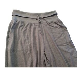 Gap Fit Ankle Joggers Brushed Tech Jersey Waist Fold Workouts Athletic Women Med